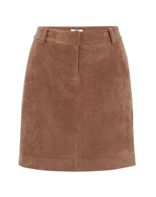 WE Fashion Nederdel  brun