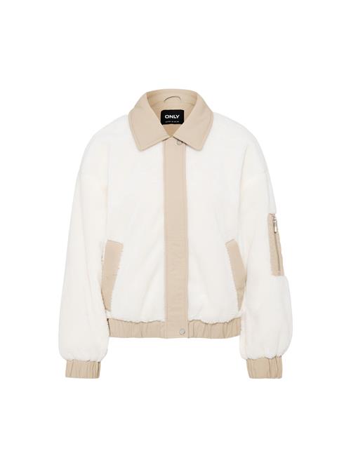 Only Petite Overgangsjakke 'ONLSIENA'  beige / hvid