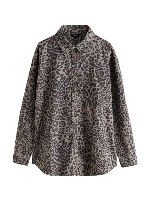 Next Bluse  brun / lysebrun / sort
