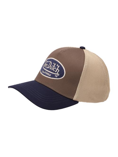 Von Dutch Originals Hætte  beige / navy / brun