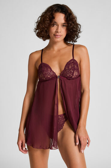 Hunkemöller Isadora Babydoll rød