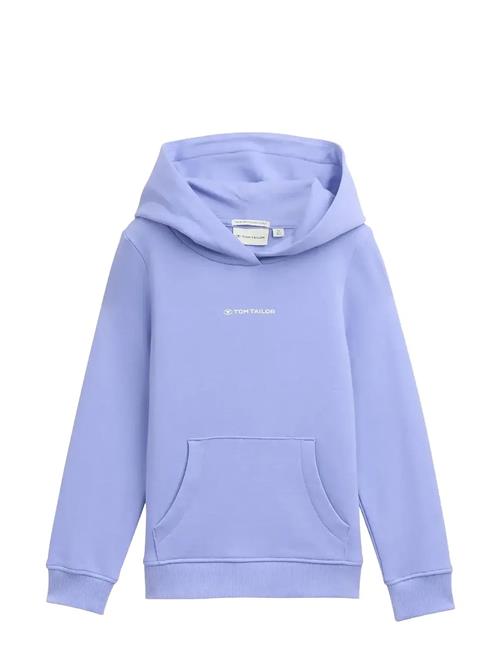 Logo Hoodie Tom Tailor Purple