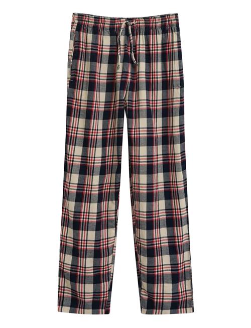 Checked Flannel Pajama Pants GANT Patterned