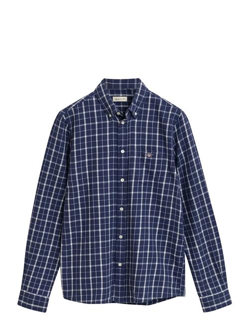 Checked Flannel Bd Shirt GANT Blue