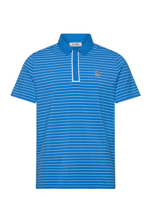 Heritage Stripe Polo Original Penguin Golf Blue