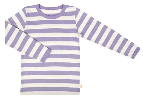 Katvig Langærmet Stribet Bluse Yd Stripeg  YD StripeG-74 cm  Lilla  74 cm  kvinde