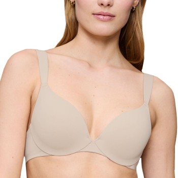 Triumph Bh Body Make-Up Illusion T-Shirt Bra Beige C 80 Dame