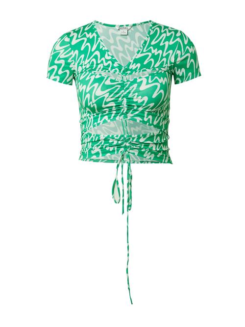 Monki Shirts  græsgrøn / hvid