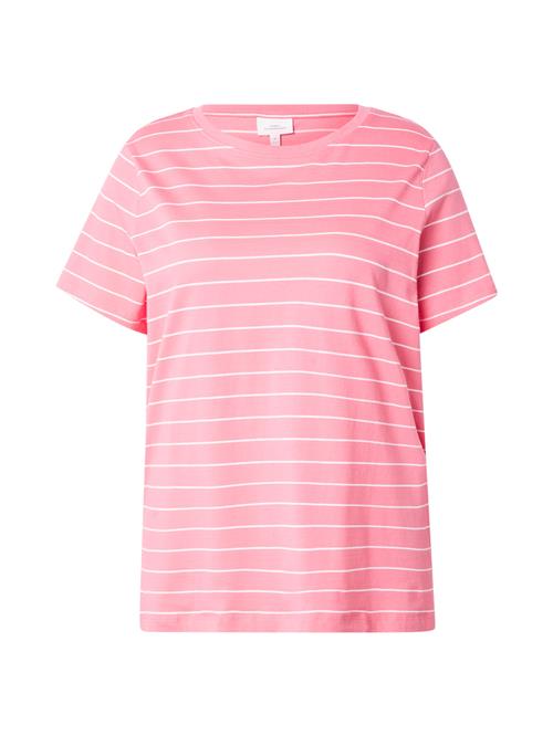 ONLY Carmakoma Shirts 'CARMAY'  lys pink / hvid