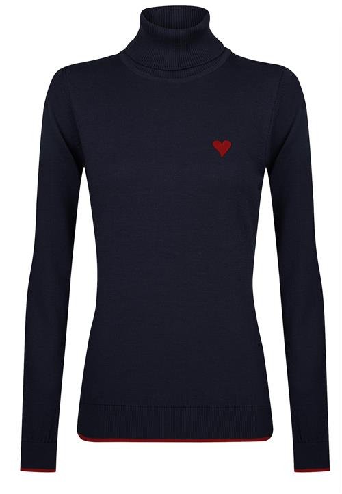 Felix Hardy Pullover  navy / rød