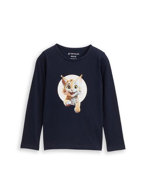 TOM TAILOR Bluser & t-shirts  navy / abrikos / rosé / hvid