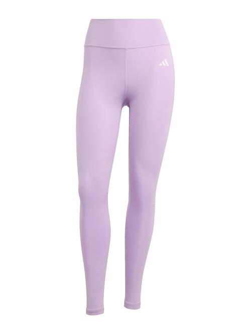 Se ADIDAS PERFORMANCE Sportsbukser 'OPT ESS'  lilla / hvid ved About You