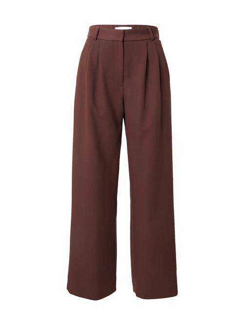 Abercrombie & Fitch Bukser med lægfolder 'SLOANE'  brun