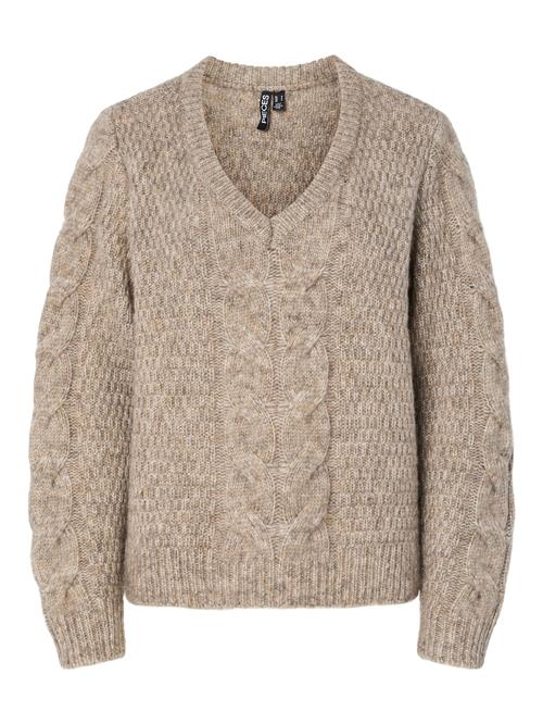 PIECES Pullover  brun