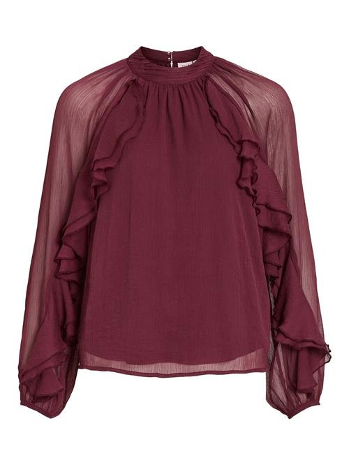 VILA Shirts 'BINNA'  purpur
