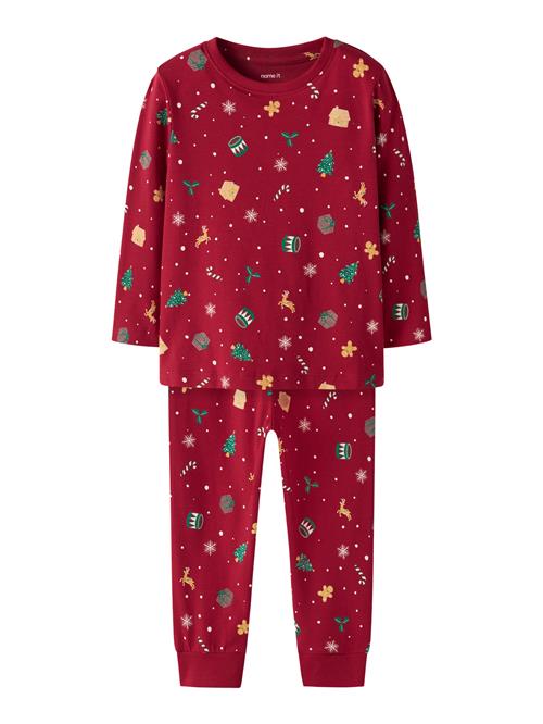 Se NAME IT Jule Natsæt Vismas Jester Red hos SmartKidz