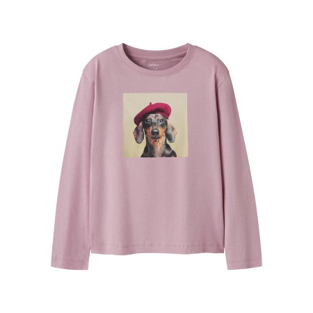 Se NAME IT Bluse Votea Keepsake Lilac Baret Dog hos SmartKidz