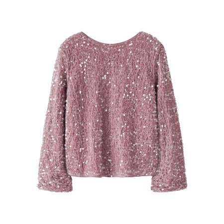 Se NAME IT Paillet Bluse Rusitta Keepsake Lilac hos SmartKidz
