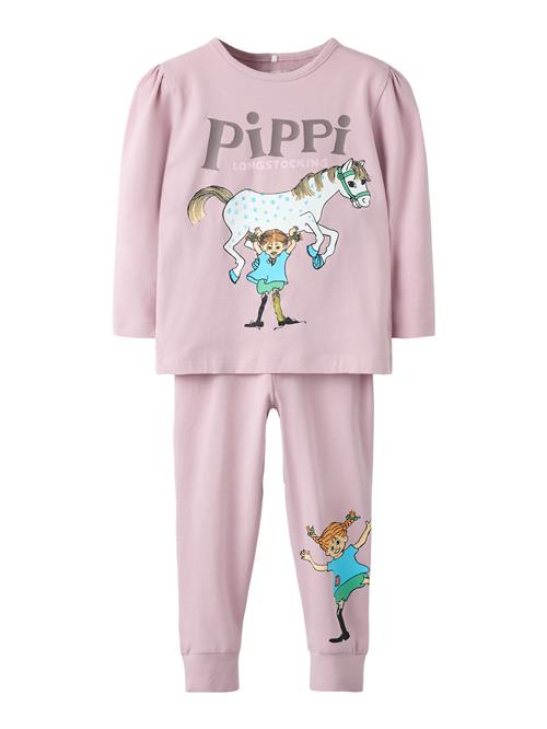 Se NAME IT Pippi Natsæt Soleim Keepsake Lilac hos SmartKidz