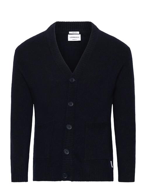 Lambswool Button Cardigan Lindbergh Navy