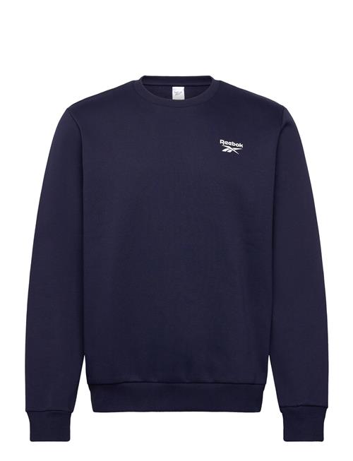 Id Small Logo Fleece Crewneck Sweat Reebok Classics Navy