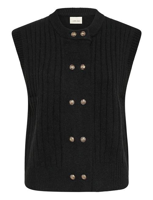 Creroka Knit Slipover Cream Black