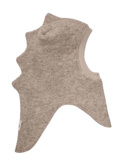 Balaclava Triangles Wool Huttelihut Beige