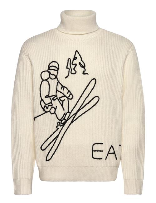 Pullover EA7 Cream