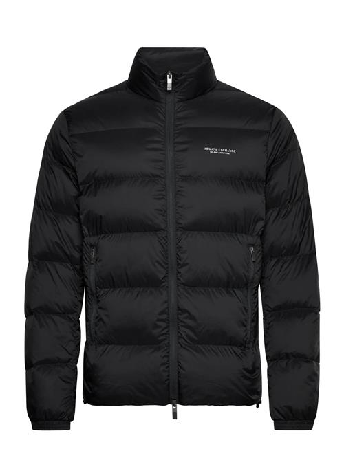 Se Down Jacket Armani Exchange Navy ved Booztlet