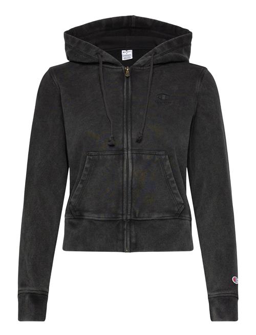 Full Zip Hoodie Sweatshirt Champion Black