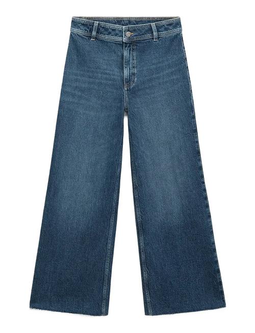 Catherin Culotte High-Rise Jeans Mango Blue