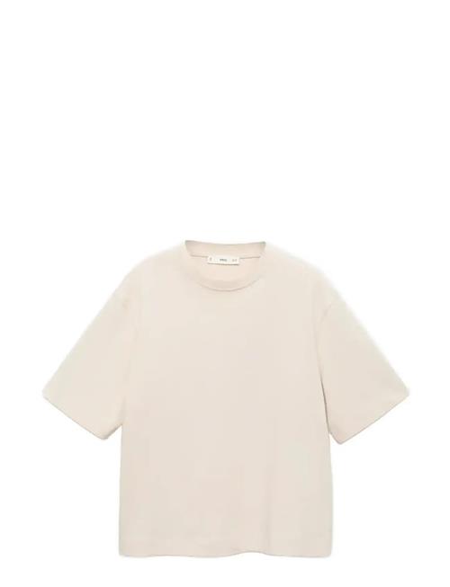Over D Cotton T-Shirt Mango Cream