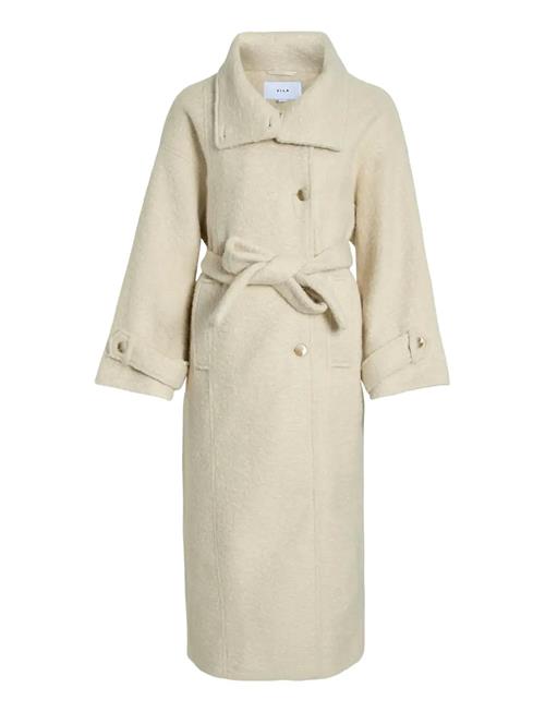 Vikera L/S Coat Vila Cream