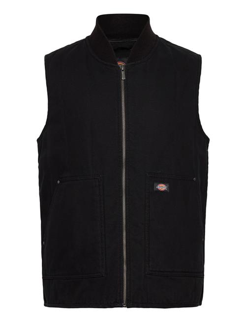 M Quilted Canvas Vest Dickies Black