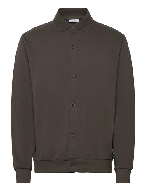 Sweat Cardigan L/S Lindbergh Brown