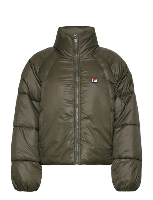 Monterosa Loose Puffer Jacket FILA Khaki