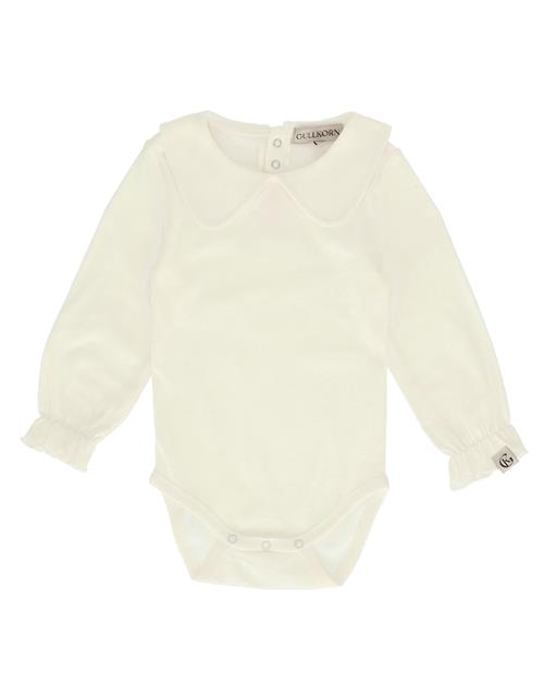 Gullkorn Design Peg Bodysuit Creme  Creme-74 cm  Creme  74 cm  unisex