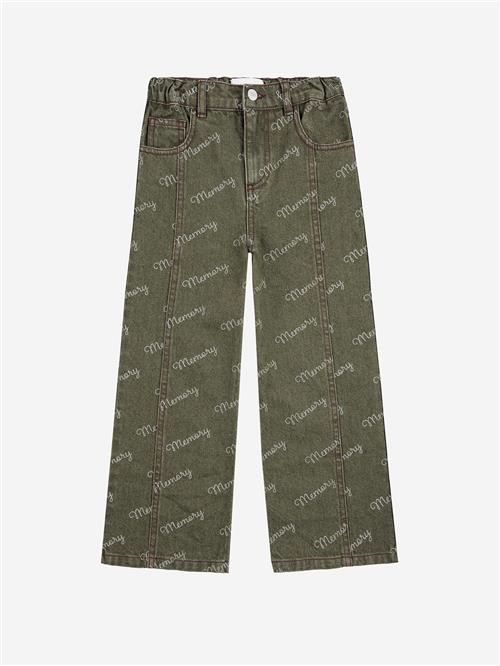 Bobo Choses Memory All Over Denim-bukser Khaki  Khaki-10-11 Y  Brun  10-11 år  mand