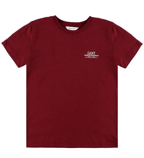 GANT - T-shirt - Graphic - Plumped Red