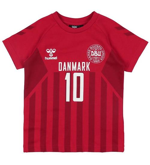 Hummel T-shirt - DBU - hmlCelebrate - Rød