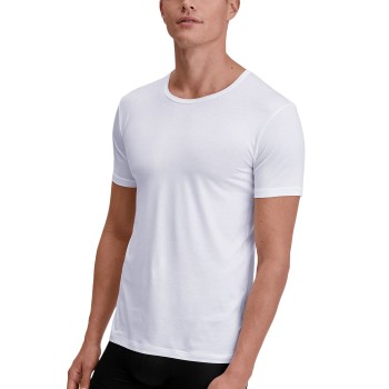 Calida Natural Cooling T-shirt Hvid tencel Medium Herre