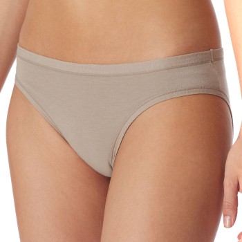 Schiesser Trusser Personal Fit Mini Brief Brun 3XL Dame