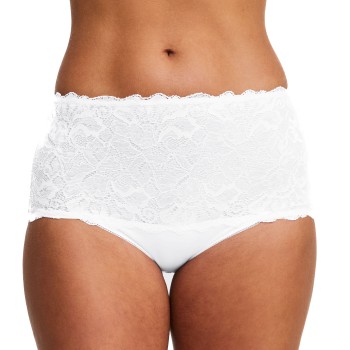 Swegmark Trusser Lace Maxi Briefs Hvid polyamid X-Large Dame