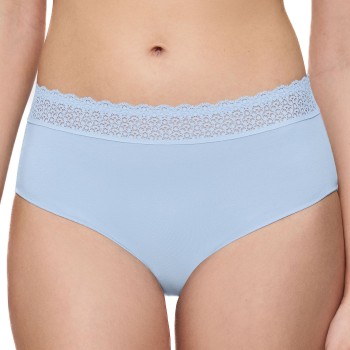 Triumph Trusser Feel Of Modal Midi Brief Lyseblå modal X-Large Dame