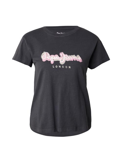 Pepe Jeans Shirts 'Becky'  grafit / lysegrå / lys pink / hvid