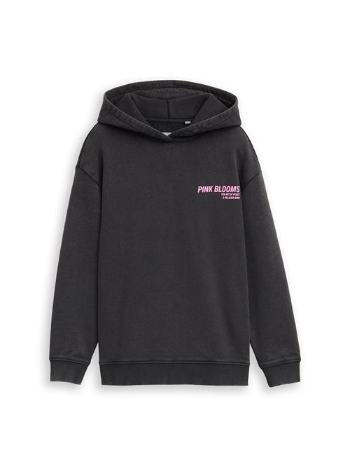 TOM TAILOR Sweatshirt  lys pink / sort / hvid