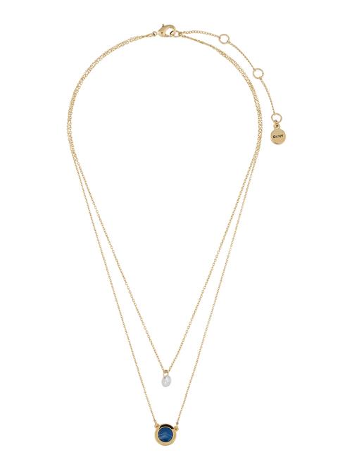 DKNY Kæde  blå / guld / transparent