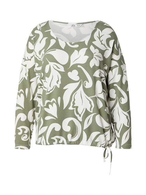 Z-One Shirts 'So44lei'  oliven / hvid