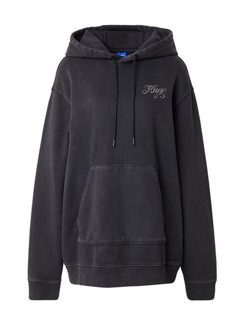 HUGO Sweatshirt 'Dejandra'  sort-meleret