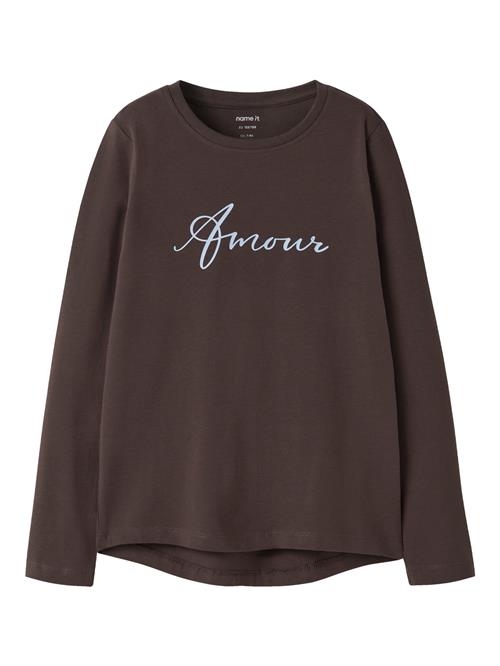 NAME IT Bluse Vix Seal Brown Amour